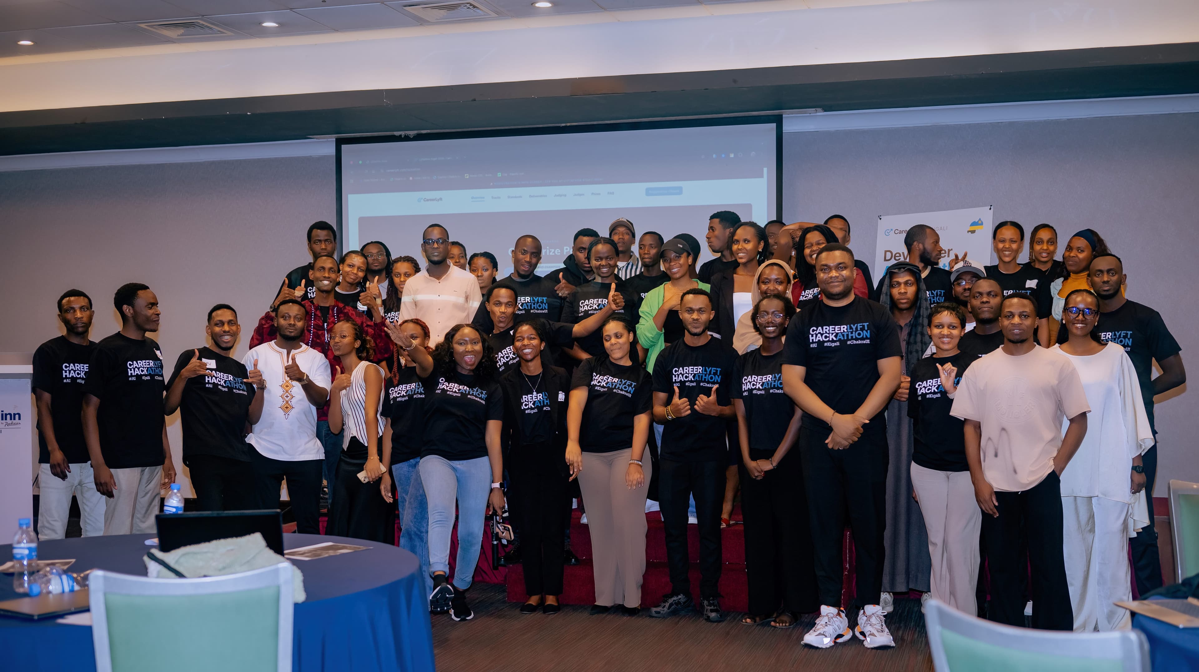 Group Photo at Lyftathon